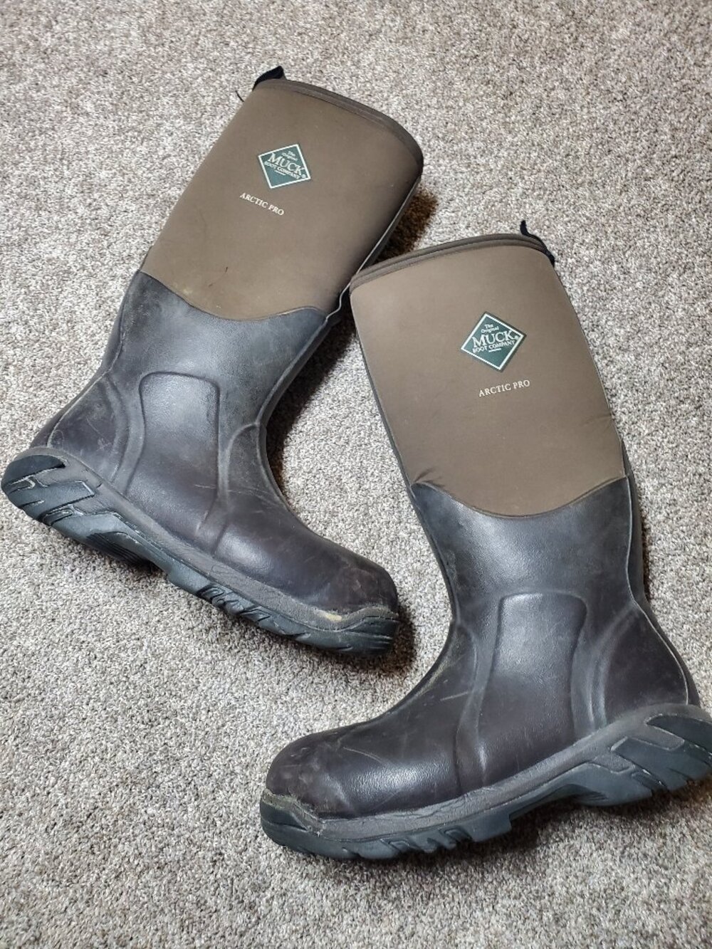 Muck Arctic Pro Steel Toe Safety Work Boots Construction Size 12
